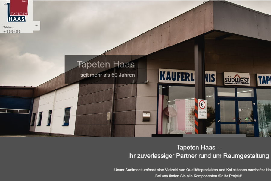 Tapeten Haas in Zemmer bei Trier