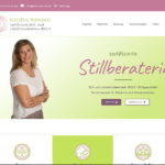 Screenshot der Webseite von Kerstin Remmel - Still- und Laktationsberaterin IBCLC – Stillspezialistin