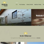 Screenshot der Webseite von Waldside Hunsrück Ferienhaus – die Wohlfühladresse in Leisel - Nationalpark Hunsrück