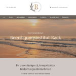 Screenshot der Webseite von beerdigungsinstitut-rack.de in Eiweiler-Heusweiler